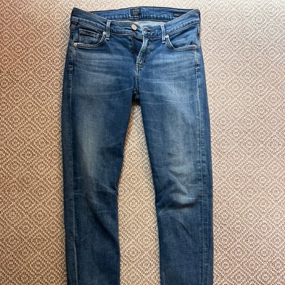 Citizens of Humanity Arielle Mid Rise Slim Jeans